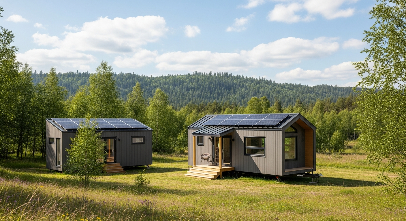 Avantages des maisons tiny hors réseau